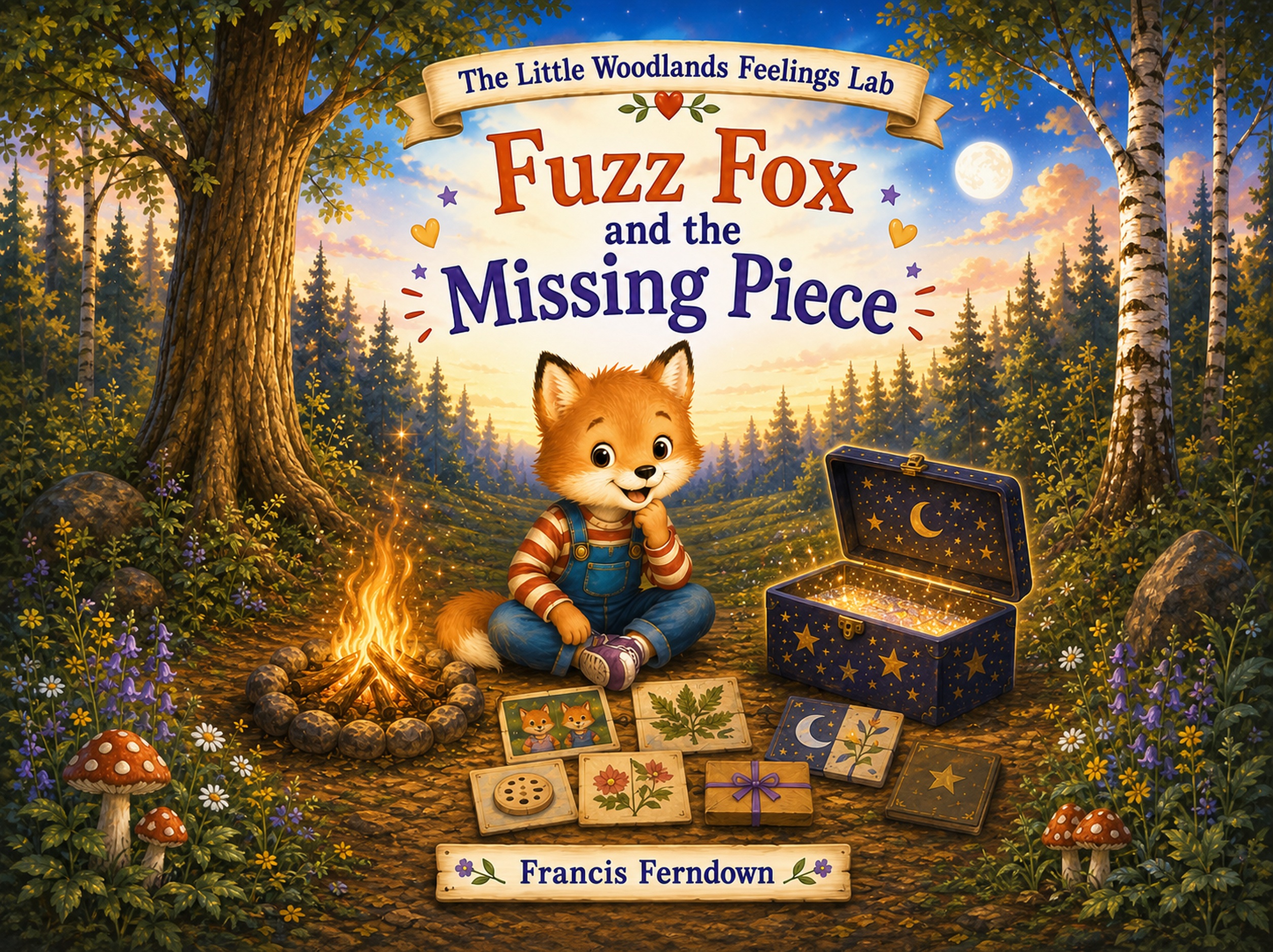 Cover of Fuzz Fox and the Missing Piece